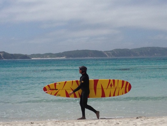 Surf Instructor, Mike Neunuebel